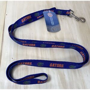 University of Florida Gators NCAA Dog Leash Size Medium 3/4"‎ wide 6 foot NWT